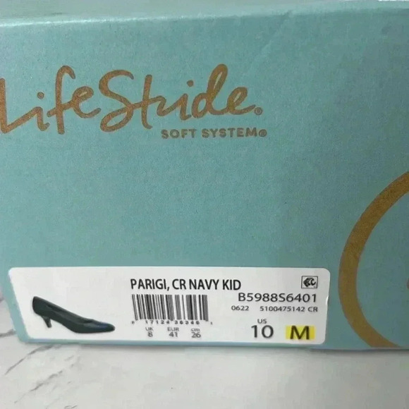 Life Stride Parigi Navy Pump Size 10M - Picture 11 of 11